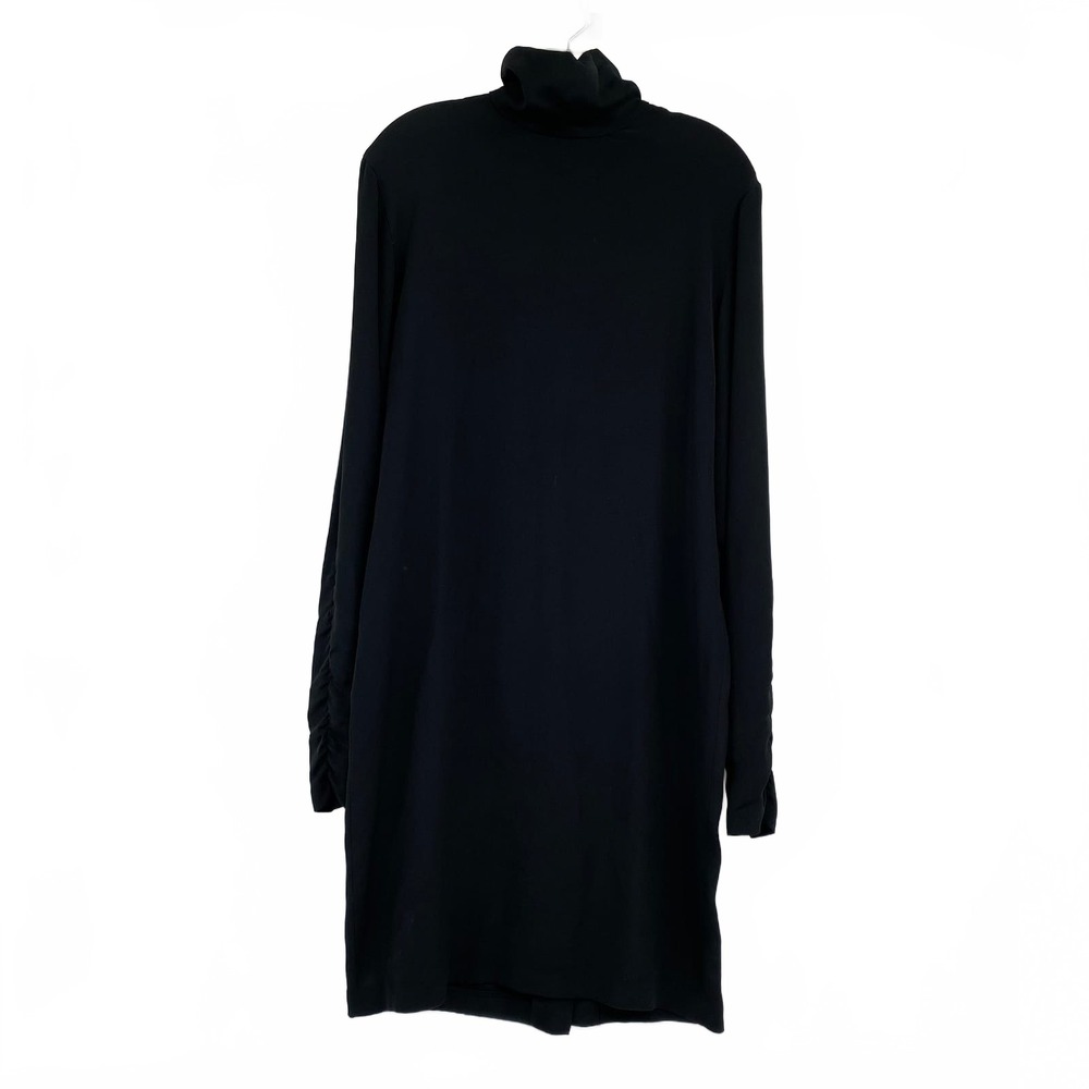 Ellen Tracy Black Long Sleeve Midi Dress | Womens 6